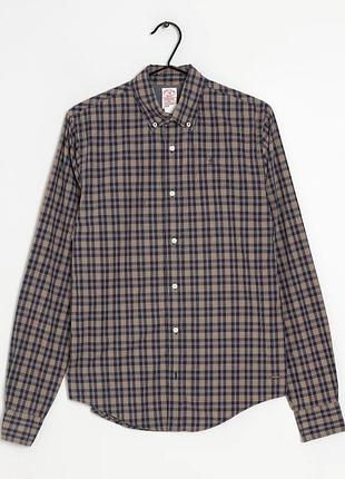 Чоловіча сорочка рубашка на довгий рукав картата scotch soda в клітинку