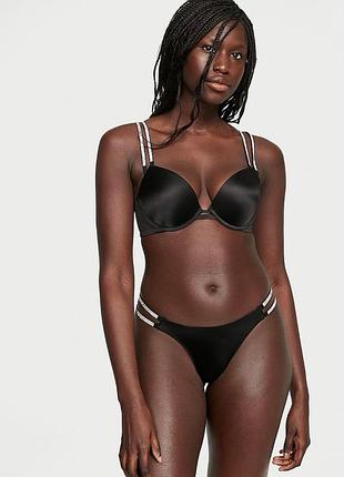 Трусики жіночі victoria’s secret, колір чорний😍 230507