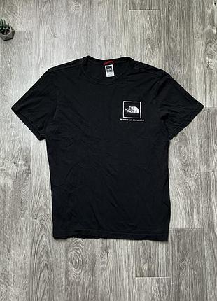 Чоловіча чорна футболка the north face оригінал норт фейс в ідеальному стані