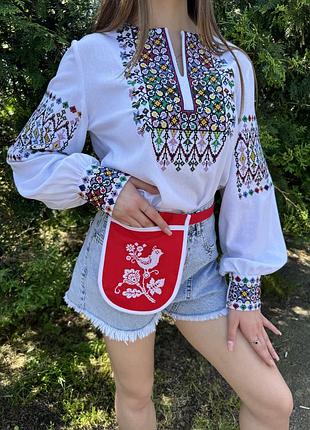 Кишеня з вишивкою, гаман, ладунка, кишенька