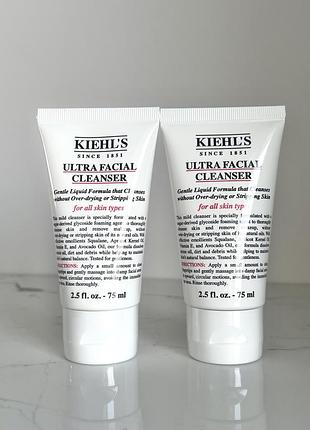 Kiehl's гель для очищення та вмивання kiehls ultra facial cleanser 75 мл