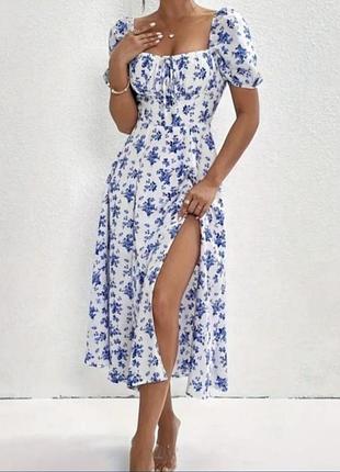 Сукня з розрізом shein