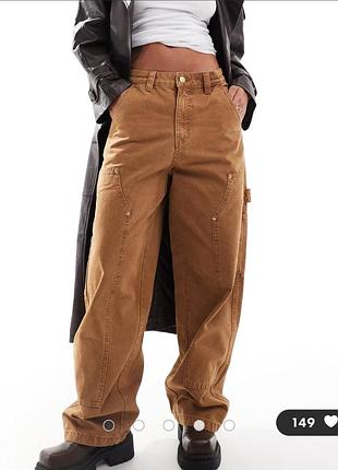 Джинси bershka, baggy, carpenter