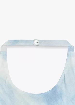 Платье хальтер с эффектом tie-dye 7