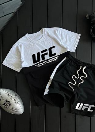 Костюм мужской ufc шорты + футболка