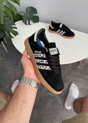 Кроссовки adidas handball spezial black leopard (jh9092)