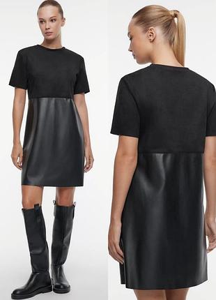 Красива комбінована сукня  міді від primark 🖤🖤
