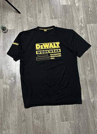 Робоча чоловіча футболка dewalt workwear vintage оригінал в ідеальному стані девалт