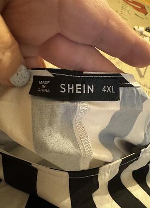 Стильное платье shein, очень большой размер! 4