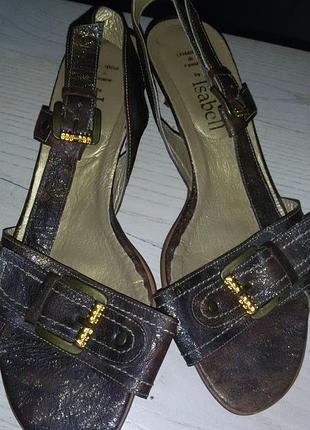 Isabell (італія) -шкіряні слінгбеки р.38 (25cm)