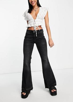 Ажурний топ stradivarius білий, укорочений, новий з біркою, s