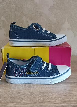 Нові джинсові кеди