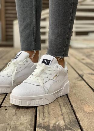 Кроссовки  женские   puma cali (мех)