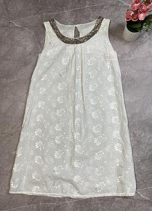Бавовняна сукня.тонка літня сукня