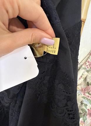 H&m сатиновое платье в бельевом стиле 3