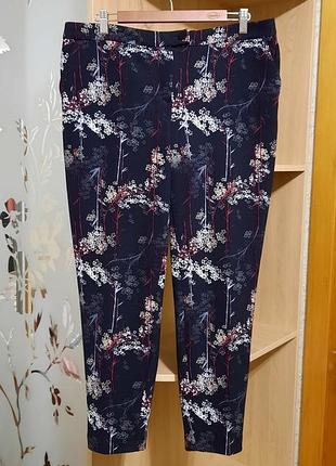 Брюки next cigarette trouser petite р. uk 14 eur 42 трикотаж стрейч штани