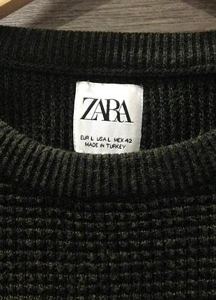 Чоловічій светр фірми zara 2