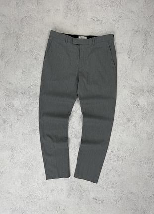 Сірі класичні брюки river island