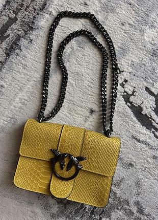 Кожаная сумка кроссбоди