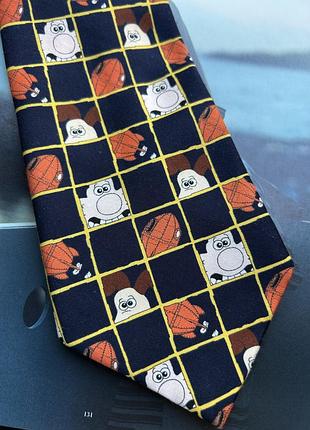 Краватка sant michael marks&spenser wallace & gromit tie a grand day вінтаж