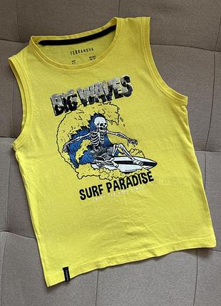 Стильна літня майка хлопчику terranova, h&m, 116-122 см