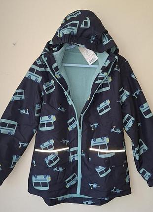 Куртка дитяча lupilu 6-8р 122/128см темно-синя