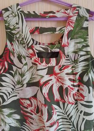 Сукня льон+віскоза 2