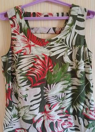 Сукня льон+віскоза 4