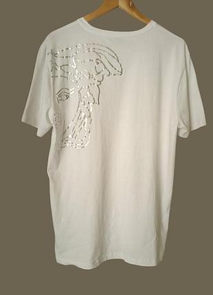 Versace collection футболка з графічним принтом медуза, р.50, 52.