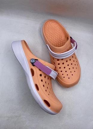 Крокси joybees modern clog melon/white оригінал