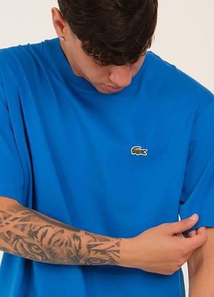 Мужская хлопковая футболка lacoste