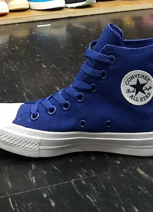 Унисекс кеды converse chuck ii sodalite blue high (41,5р. 26.5-27см.)