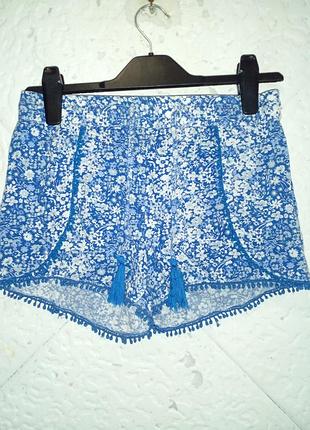 Розпродаж 2+1 шорти віскоза квіти заміри