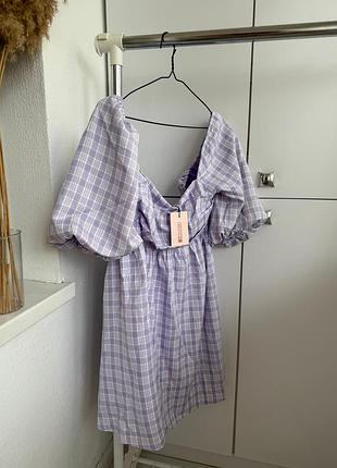 Новое платье в клетку