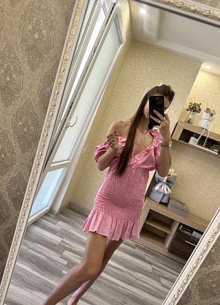 Сукня zara рожева