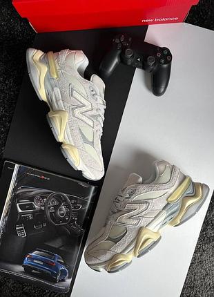 Мужские кроссовки new balance 9060 light grey beige