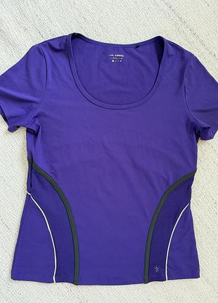 Эластична зональна спортивна футболка marks&spencer performance