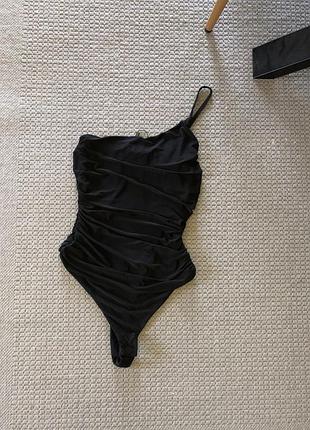 Нарядне святкове боді нарядное праздничное боди на одно плечо одне плече