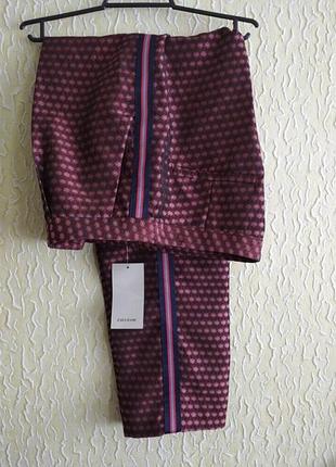 Новые женские брюки, брюки с лампасами, р.л, zara