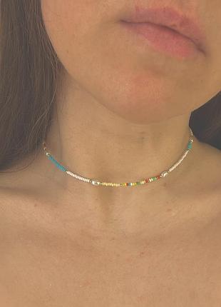 Чокер з бісеру