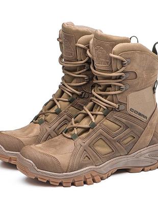 Зимові, справжні чоловічі тактичні черевики, берці, вологостійкі, водонепронекні 802-кай з