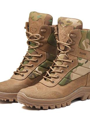 Справжні чоловічі тактичні берці, вологостійкі, водонепронекні колір кайот -пиксель б6-кайот-пиксель