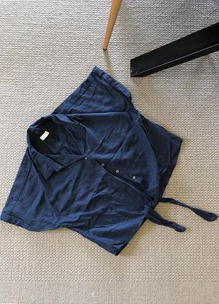 Блуза сорочка рубашка з льоном лляна льняная льном лён льна льону льон7 фото