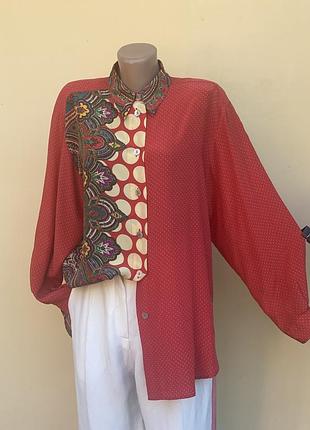 Шёлковая рубаха rafaela benz