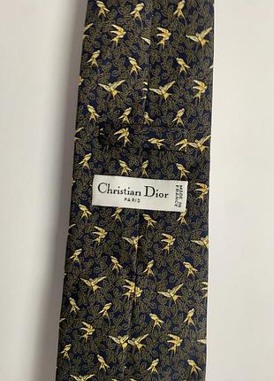 Christian dior оригінальний шовковий галстук