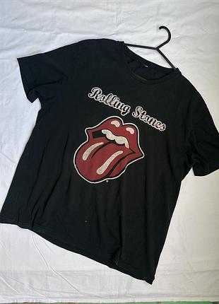 Футболка чоловіча rolling stones вінтажна чорна xl l m 2006 рік rste