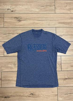 Чоловіча футболка туристична haglofs розмір l