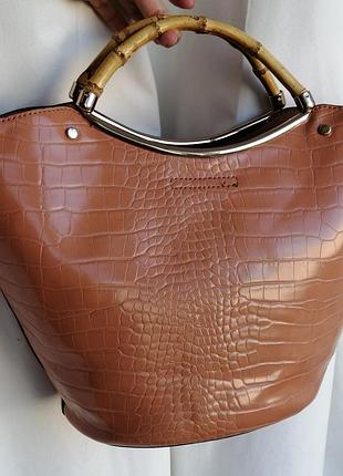 Сумочка topshop стильна жіноча, літня, шопер, на руку сумка модна топшоп