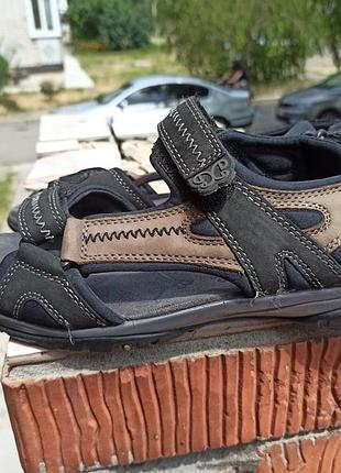 Комфортные кожаные босоножки, сандалии legero