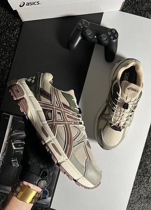 Чоловічі кросівки asics gel-kahana 8 gore-tex beige olive